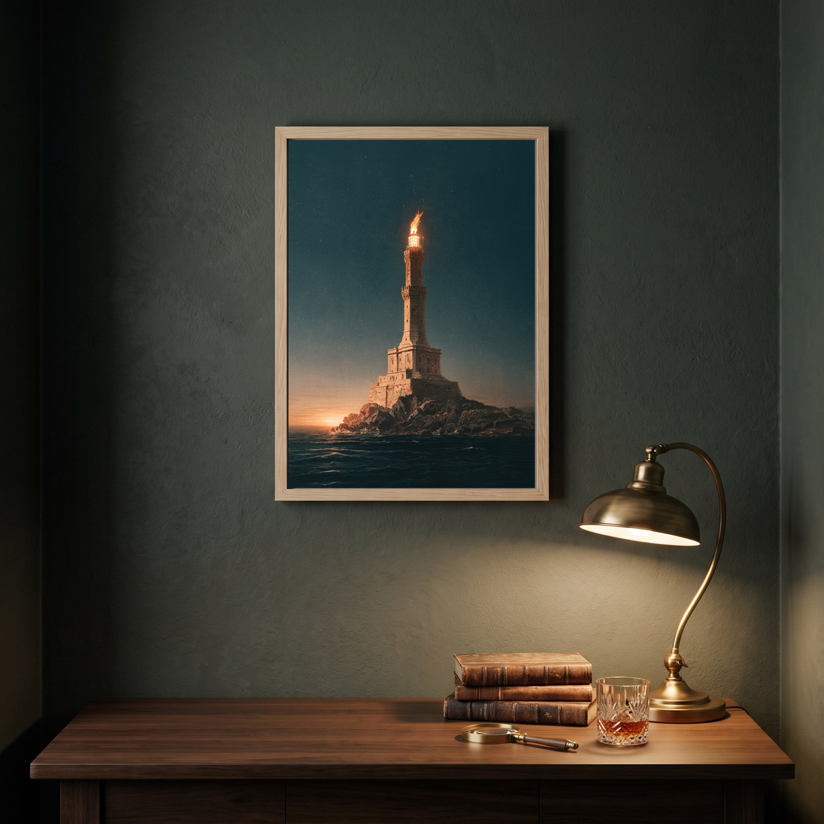 THE LIGHTHOUSE OF ALEXANDRIA