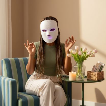 Mascarilla facial LED