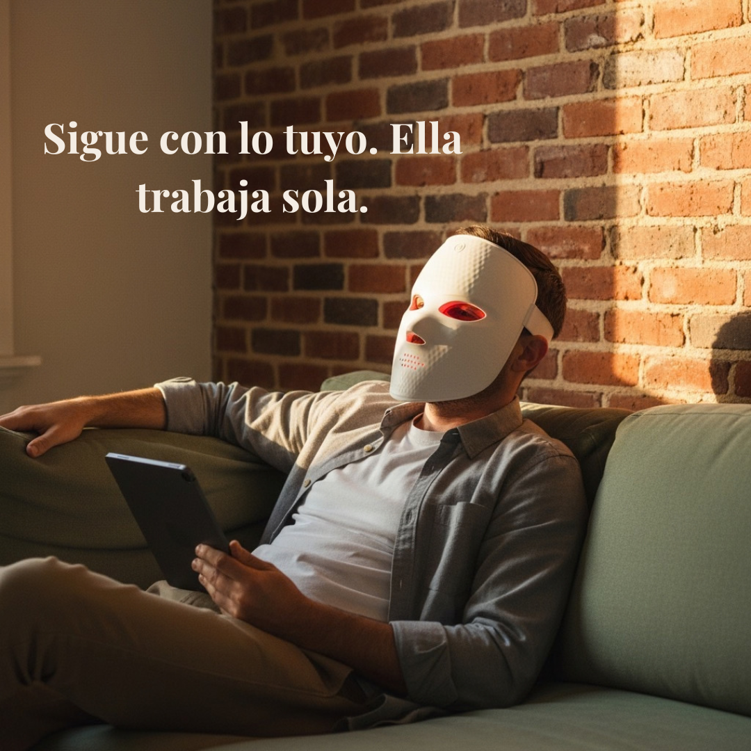 Mascarilla facial LED