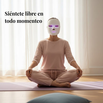 Mascarilla facial LED